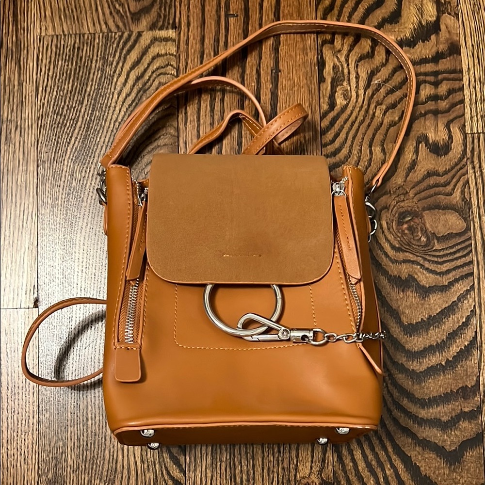 Lulus Tan Leather Backpack